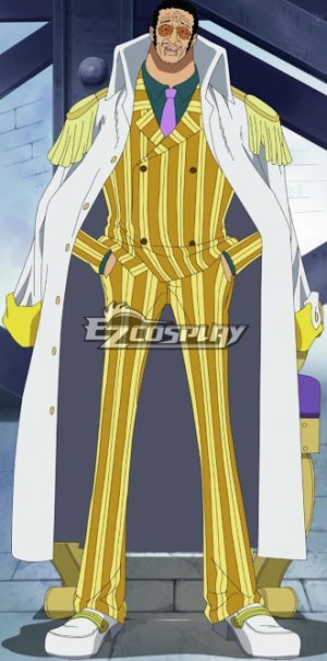 One Piece Kizaru Borsalino Cosplay Costume