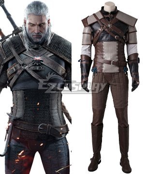 3 Wild Hunt Geralt of Rivia Cosplay  - No Boots