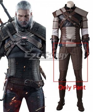 3 Wild Hunt Geralt Of Rivia Cosplay  - Only Pant