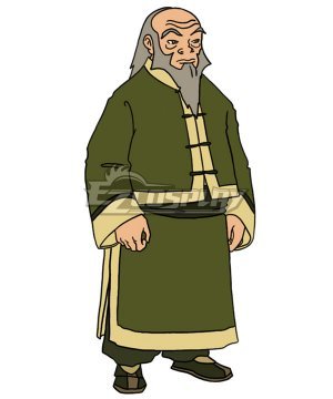  The Last Airbender Iroh Cosplay  - B Edition