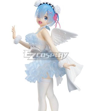 Re: Life In A Different World From Zero Rem Angel Cosplay  - B Edition