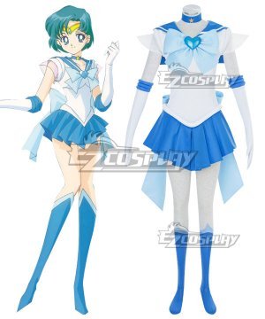 SuperS Mizuno Ami Amy Anderson Sailor Mercury Cosplay
