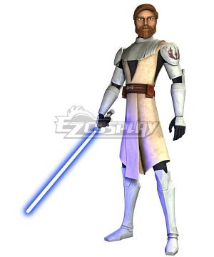 Star Wars: The Clone Wars Obi-Wan Kenobi Cosplay Costume