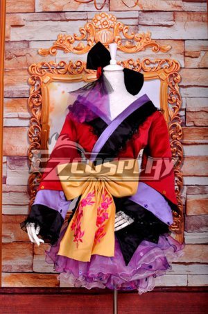 Ruler Vocaloid-ruka PROJECT DIVA2 Courtesan Kimono Lolita Deluxe Version Cosplay