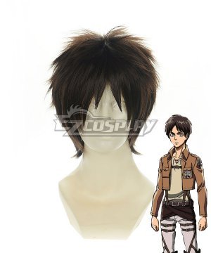 Attack on Titan Shingeki no Kyoji 104th Trainees Squad Survey Corps Eren Yeager Eren Yega Eren Jaeger Short Black Gair Cosplay Wig 320G