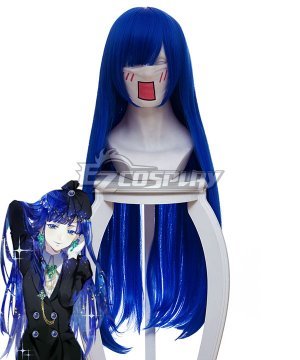 Houseki no Kuni Lapis Lazuli Long Hair Blue Cosplay  456J