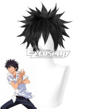 Toaru Majutsu no Index Kamijou Touma Black Cosplay  - 474A