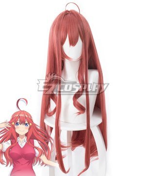 Go-Tbun No Hanayome 5 Equal Brides Yotsuba Itsuki Nakano Red Cosplay  - 481D