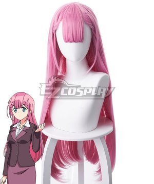 Bokutachi Wa Benkyou Ga Dekinai Mafuyu Kirisu Purple Pink Cosplay  - 489D