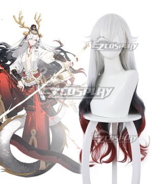 Suzuka Gozen White Red Black Cosplay